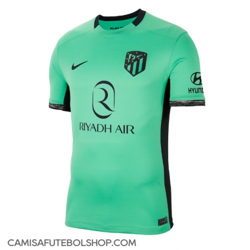Camisa de time de futebol Atletico Madrid Replicas 3º Equipamento 2023-24 Manga Curta